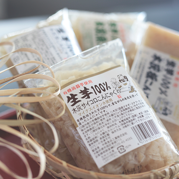 浪花の四代目蒟蒻屋「菊松」のコンニャク商品